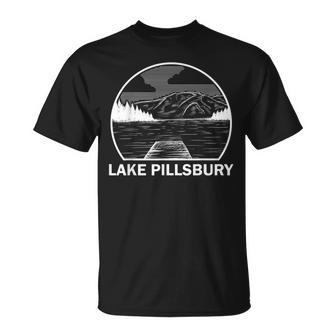 Lake Pillsbury California Fishing Camping Summer T-Shirt - Monsterry DE