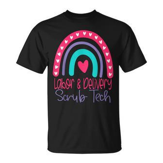 L&D Scrub Tech Labor And Delivery Surgical Technologist T-Shirt - Monsterry