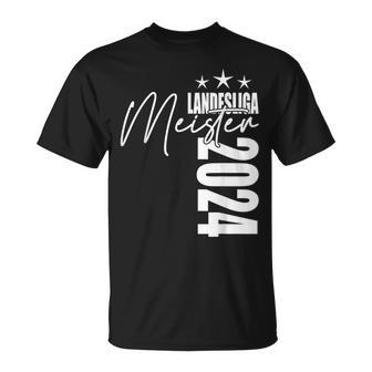 Landesliga Champion 2024 Rise League Motifs Fun T-Shirt - Seseable