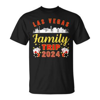 Las Vegas Family Trip 2024 Birthday Party Vacation Matching T-Shirt | Mazezy