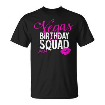 Las Vegas Girls Trip 2024 Girls Vegas Birthday Squad T-Shirt - Seseable