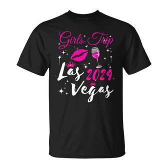 Las Vegas Girls Trip 2024 Girls Weekend Friend Matching T-Shirt | Mazezy