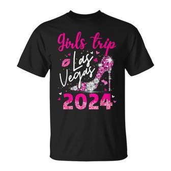 Las Vegas Girls Trip 2024 Girls Weekend Party Friend Match T-Shirt - Monsterry