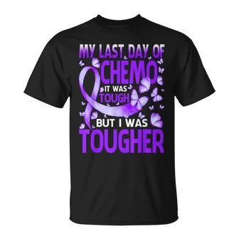 My Last Day Of Day Chemo Hodgkin's Lymphoma Awareness T-Shirt - Seseable
