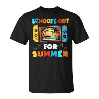 Last Day Of School For Boys Kid Schools Out For Summer T-Shirt - Seseable