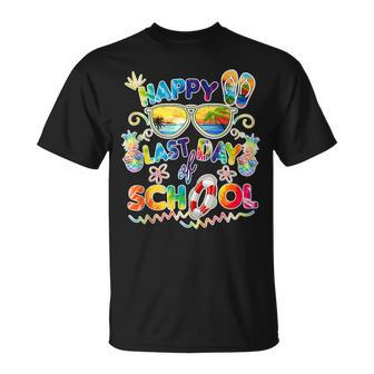 Last Day Of School For Teacher Off Duty Tie And Dye T-Shirt - Monsterry CA