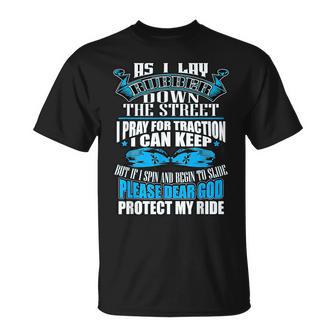 As I Lay Rubber Down The Street Drag Racing T-Shirt - Monsterry DE