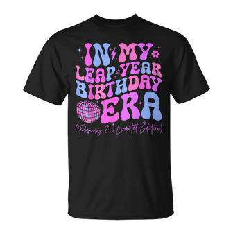 In My Leap Year Birthday Era Retro February 29Th Leap Day T-Shirt - Thegiftio UK