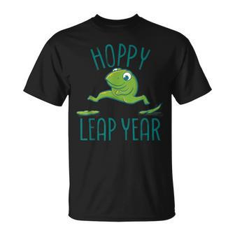 Leap Year February 29 Birthday Cute Frog Happy Leap Day T-Shirt | Mazezy AU