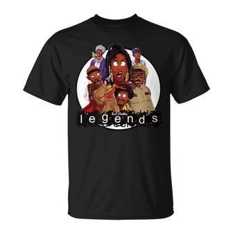 Legends Martin Characters T-Shirt - Monsterry UK