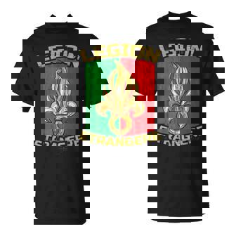 Legion Etrangere Legion Étrangère Française Blason T-Shirt - Cadeauxyz