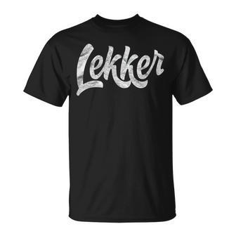 Lekker Dutch Holland Expat Amsterdam T-Shirt - Monsterry