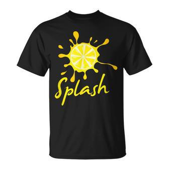 Lemon Splash Summer Fruit Drink Lemonade T-Shirt - Monsterry CA