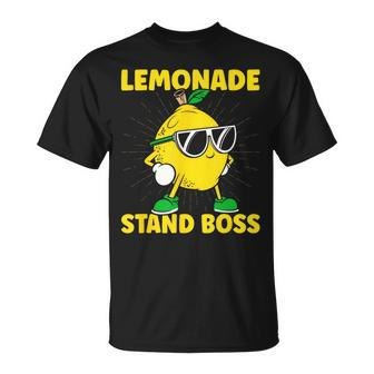 Lemonade Stand Boss Lemon Juice Lemonade Stand T-Shirt | Mazezy AU