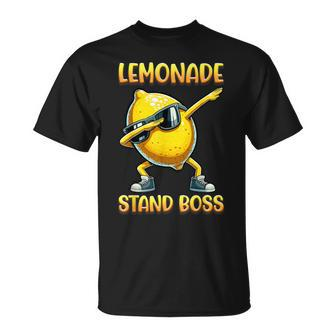 Lemonade Stand Boss Summer Entrepreneur Cool Lemon T-Shirt - Monsterry AU