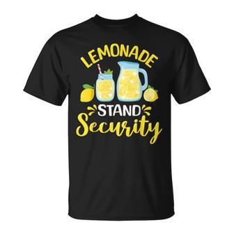 Lemonade Stand Security T-Shirt - Monsterry CA