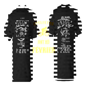 Les Meilleurs Cyclistes Février T-Shirt - Cadeauxyz
