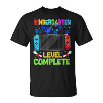 Level Kindergarten Complete Video Game Last Day Of School T-Shirt - Seseable