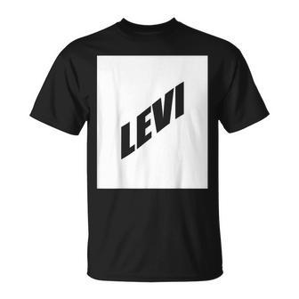 Levi Valentine Boyfriend Son Husband First Name Family Party T-Shirt - Seseable