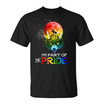 Lgbt Pride Wolf Love Proud Lgbt Gay Lesbian T-Shirt - Monsterry DE