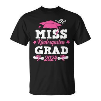 Lil Miss Kindergarten Grad Last Day Of School Graduation T-Shirt - Monsterry DE