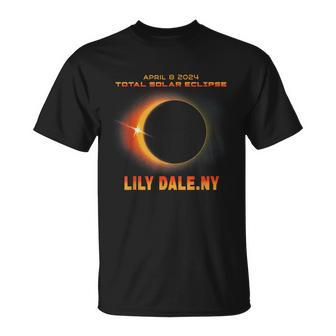 Lily Dale New York Total Solar Eclipse 2024 T-Shirt - Thegiftio UK