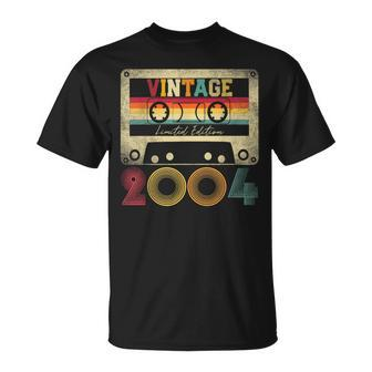 Limited Edition 2004 18Th Birthday Vintage 18 Years Old T-Shirt - Monsterry