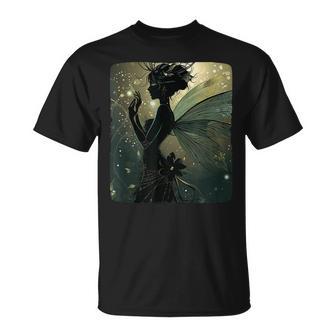 Linda Hada Para Los Amantes De Las Hadas Oscuras Camiseta unisex - Regaloses