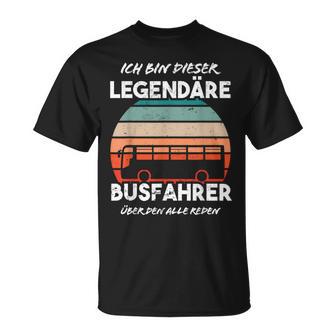 Line Bus Best Bus Driver T-Shirt - Geschenkecke