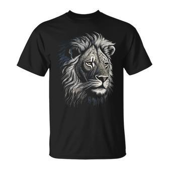 Lion Animal Lion T-Shirt - Seseable