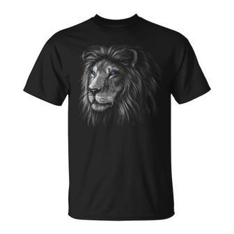 Lion Apparel Hand Drawing Game Day Vintage Detroit T-Shirt - Monsterry