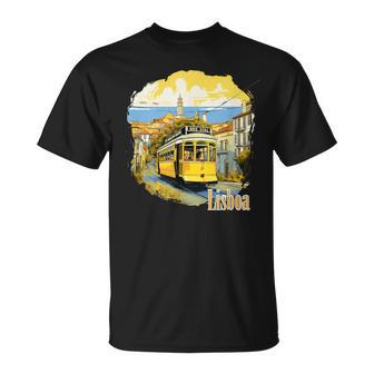 Lisboa Tramintage Lisboa Camiseta unisex - Regaloses