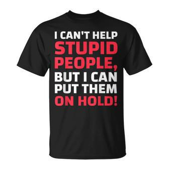 Live Chat Worker & Customer Service Advisor T-Shirt - Monsterry AU