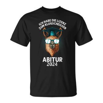 Lizenz Zum Klugscheißen Abitur 2024 Abi Abiturienten T-Shirt - Geschenkecke