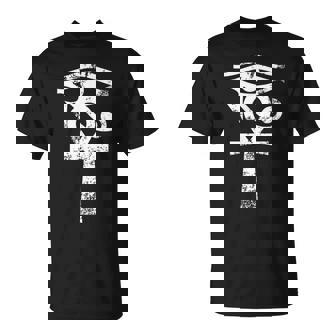 L'oeil Égyptien D'horus Ankh Egypte Archéologue T-Shirt - Cadeauxyz