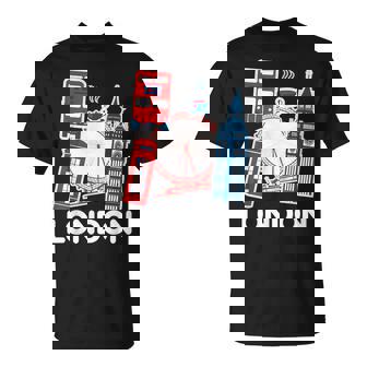 London Souvenir Famous London Landmarks Cool London Vibes T-Shirt - Thegiftio UK