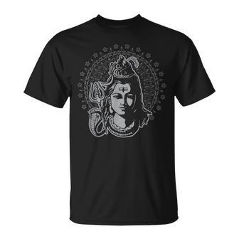 Lord Shiva Hindu God Mahadeva Trident Hinduism Devo T-Shirt - Monsterry