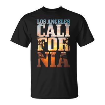 Los Angeles California Retro La Vintage T-Shirt - Monsterry CA