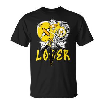 Loser Lover Dripping Heart Yellow 5S For Women T-Shirt - Monsterry DE