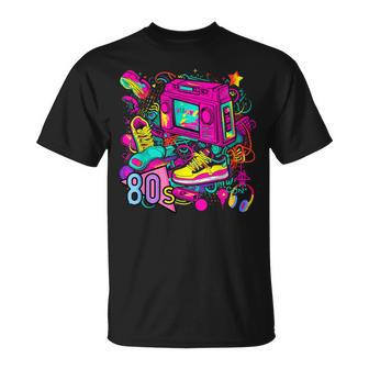 I Love The 80S Retro Graffiti Style Party Costume T-Shirt - Thegiftio UK