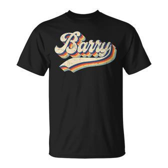 I Love Barry First Name Barry Vintage T-Shirt - Monsterry UK