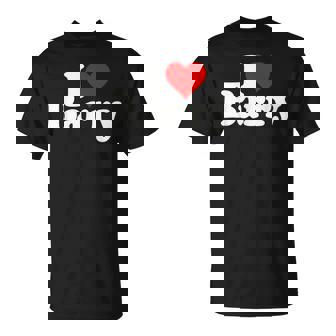 I Love Barry I Heart Barry T-Shirt - Seseable