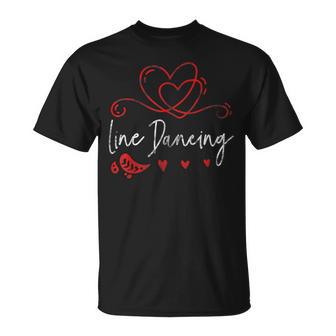 Love For Dance Lovers Line Dance T-Shirt - Geschenkecke