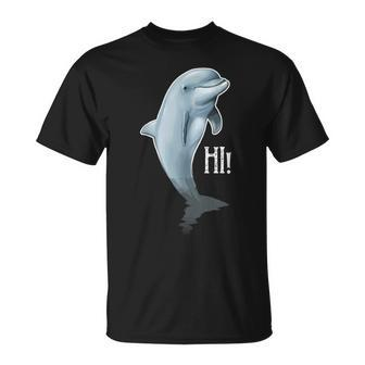 Love Heart Dolphins Dolpin Lover Ocean Sea Animal T-Shirt - Monsterry