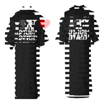 I Love My Hot Ginger Boyfriend T-Shirt - Thegiftio