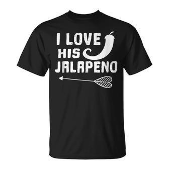 I Love His Jalapeno Matching Couple Cinco De Mayo T-Shirt - Monsterry CA