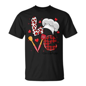 Love Lunch Lady Life Valentines Day T-Shirt - Thegiftio UK