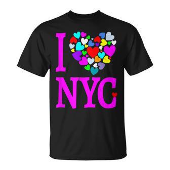 I Love Nyc T Heart New York City T T-Shirt - Monsterry CA