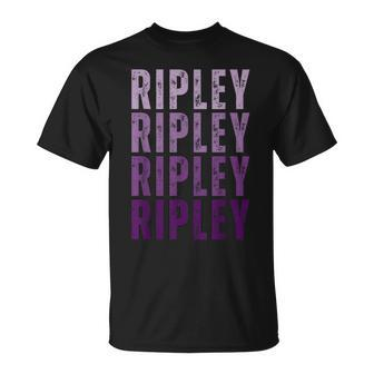 I Love Ripley Personalized Name Ripley Vintage T-Shirt - Seseable