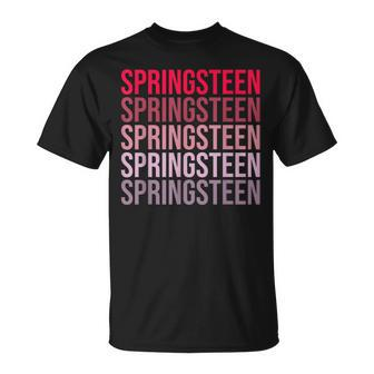 I Love Springsn First Name Springsn T-Shirt - Monsterry UK